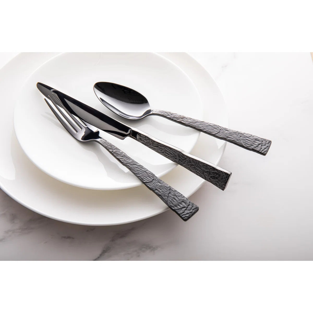 Shale Mirrored 18/10 Stainless Steel 20 Piece Flatware Set, Service For 4